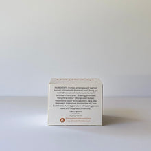 Load image into Gallery viewer, Dresden Body + Wellness Yin Balm box, body balm with herbs for vaginal dryness, sensitive skin, unscented, ingredients, black cohosh, shatavari, pueraria, made in santa barbara
