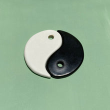 Load image into Gallery viewer, Dresden Body wellness porcelain ceramic gua sha tool, yin yang symbol, home decore
