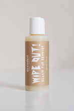 Load image into Gallery viewer, Dresden Holden acupuncturist in santa barbara made Wipe Out, a nontoxic clean beach tar remover for santa barbara beaches. 2 ounce plastic bottle with a no mess cap and a brown label that says Wipe Out!
