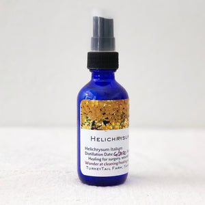 Dresden Body Wellness and Turkey Tail Farm hydrosols clary sage helichrysum lemon balm organic skincare santa barbara california