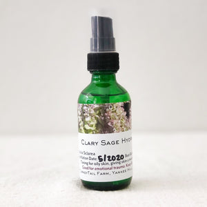 Dresden Body Wellness and Turkey Tail Farm hydrosols clary sage helichrysum lemon balm organic skincare santa barbara california